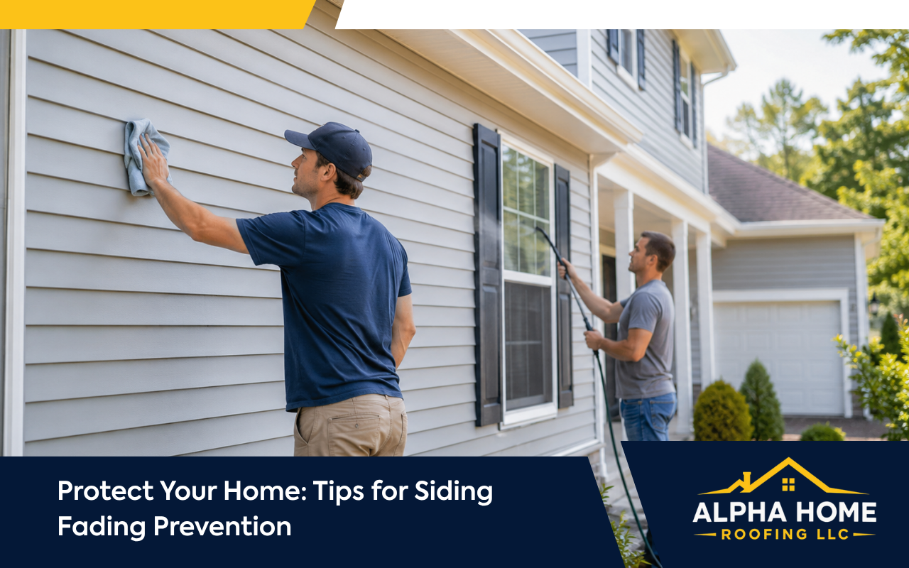 Home exterior in Elizabeth, NJ with siding fading prevention care