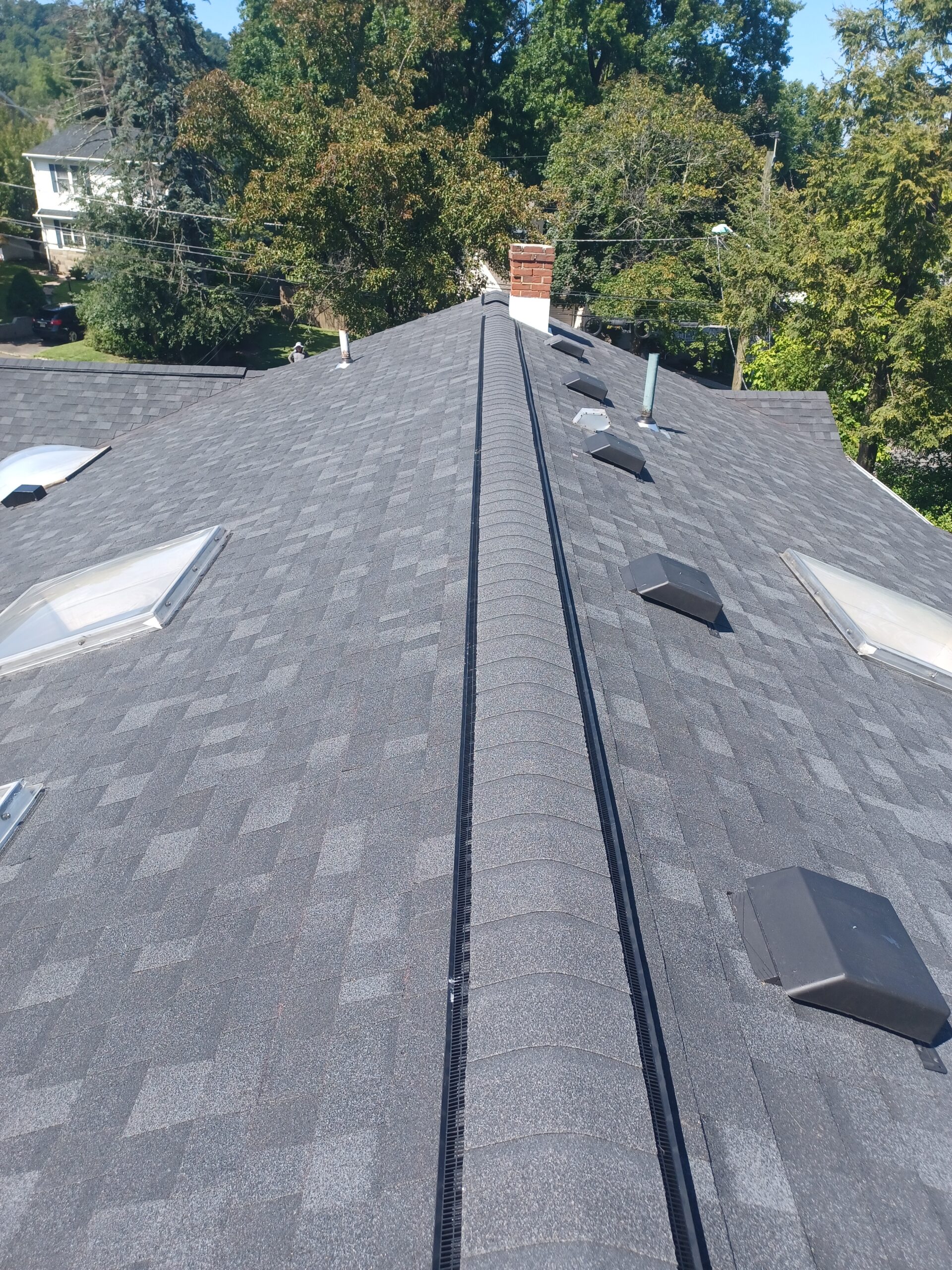 Asphalt shingle roof installation in Hillside, NJ
