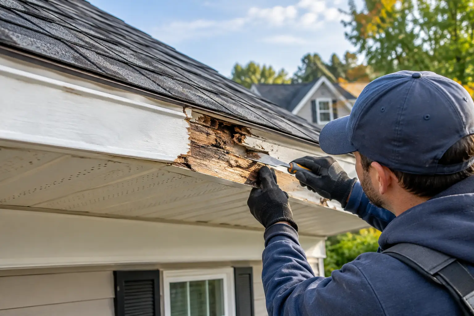 How to Repair Damaged Roof Fascia Before Rot Spreads