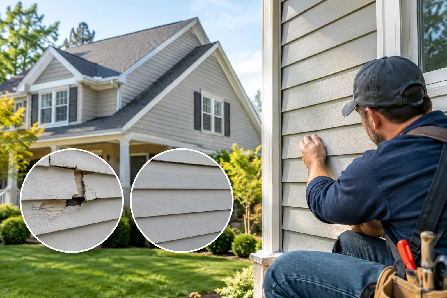 Siding Repair Versus Replacement for Your Home