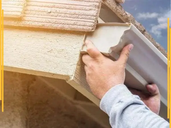 Seamless gutter installation in New Providence NJ providing a clean fit, reliable drainage, and year-round home protection